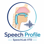 Speech Profile — SpeechLab IITD logo