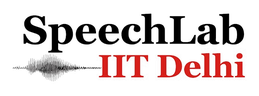 SpeechLab, IIT Delhi logo